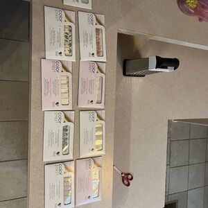 Color Street 100% Real Nail Polish Strips Lot of  9 Packs In Original Package